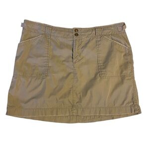 GAP Vintage Y2K Cotton Khaki Skirt‎ with Pockets
